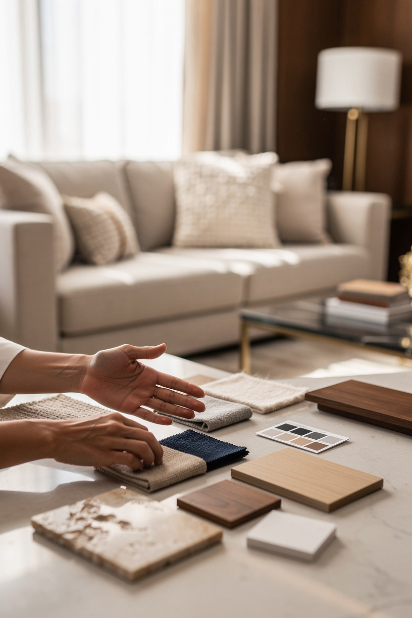 Best Interiors Las Vegas - beautiful residential interior design consultation space